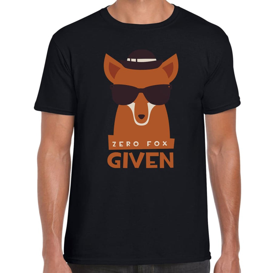 Zero Fox given T-shirt