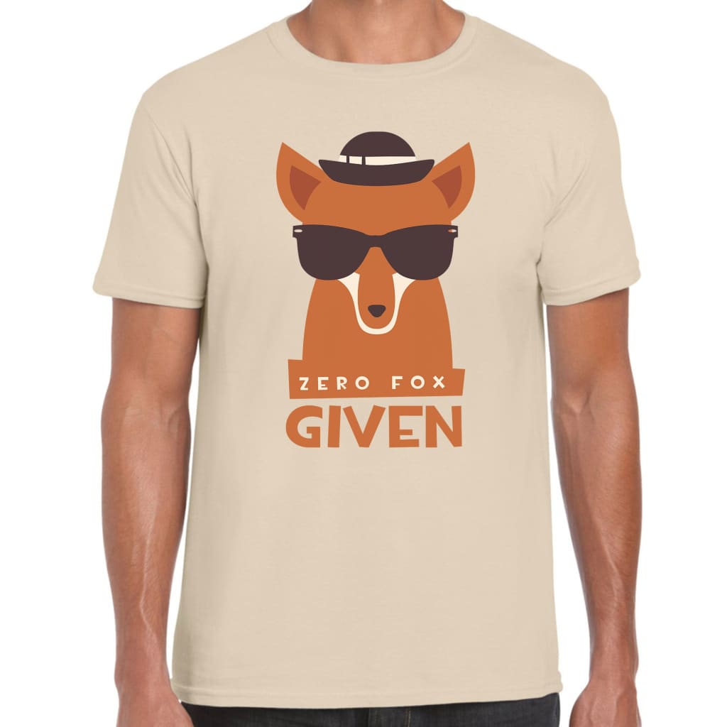 Zero Fox given T-shirt