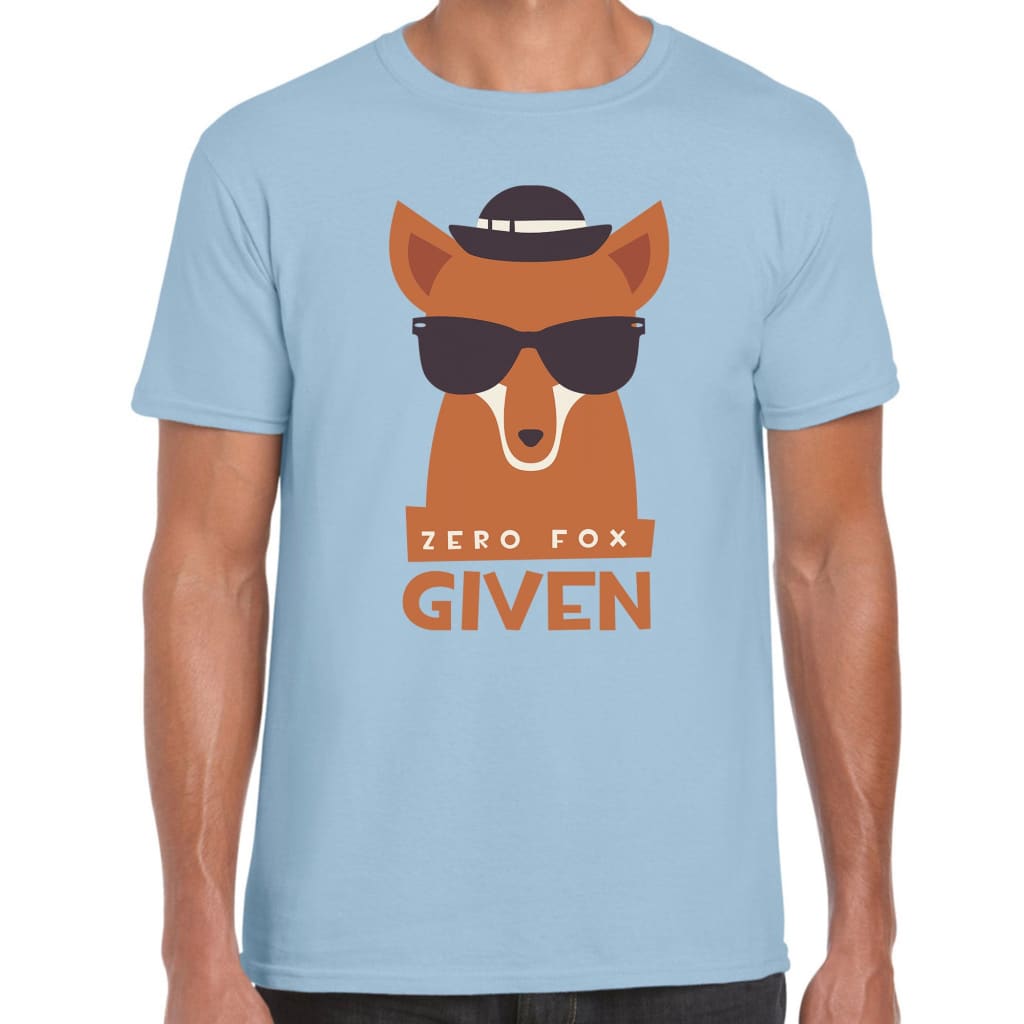 Zero Fox given T-shirt