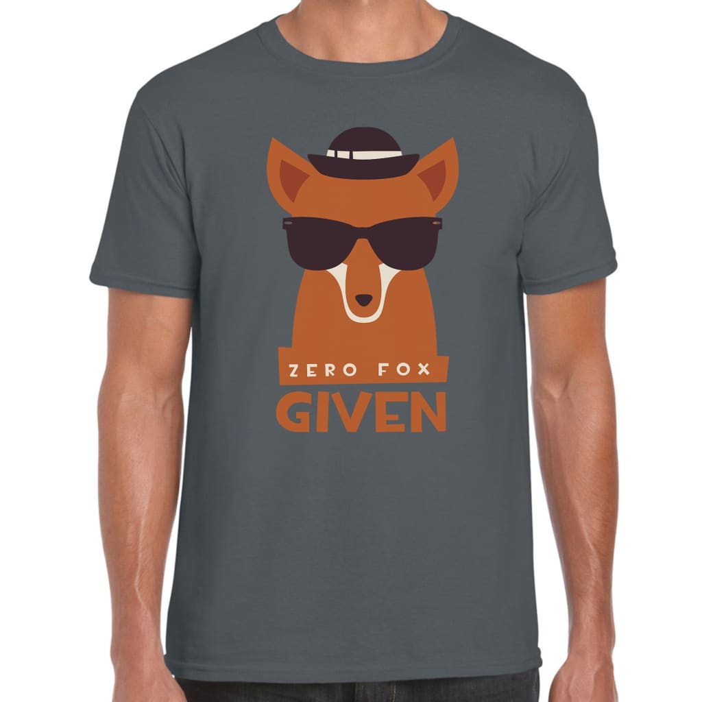 Zero Fox given T-shirt