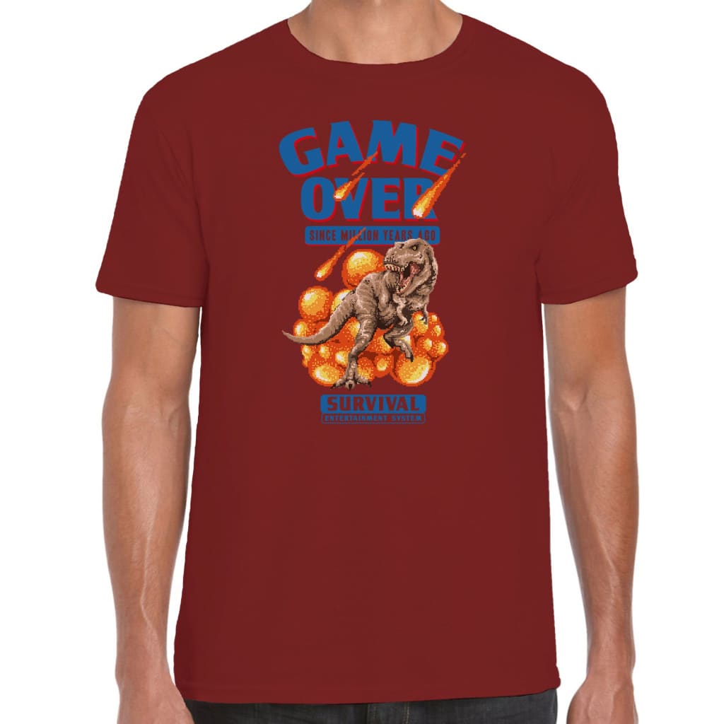 Game over Dino T-shirt