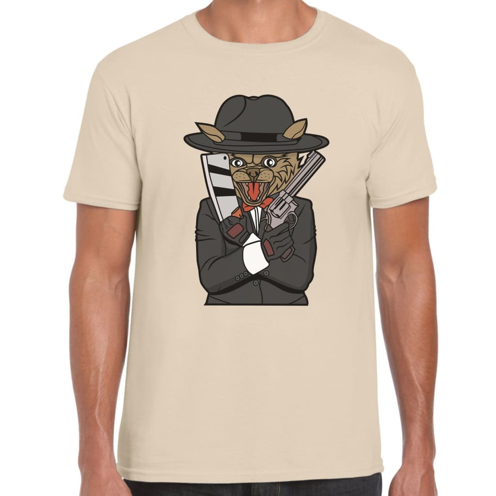 Gangster Cat T-shirt