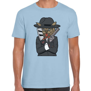 Gangster Cat T-shirt