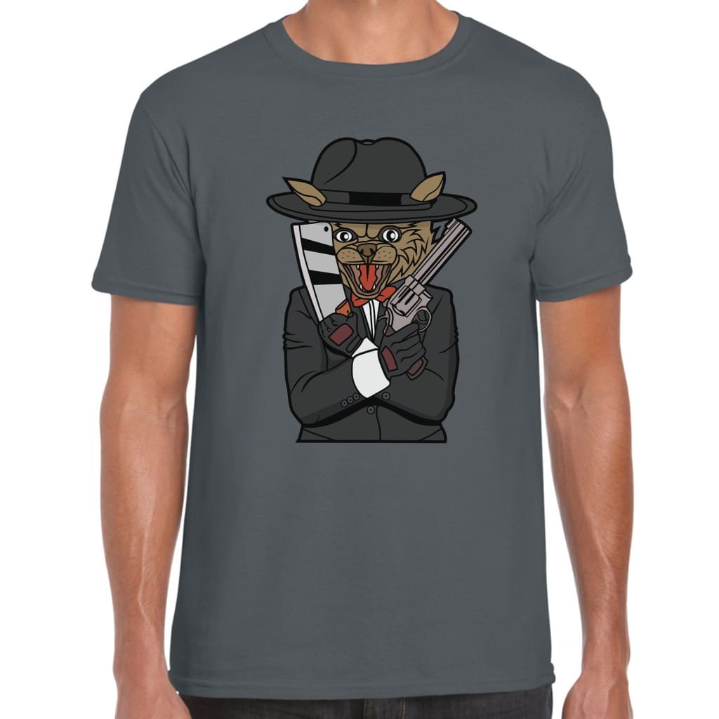 Gangster Cat T-shirt