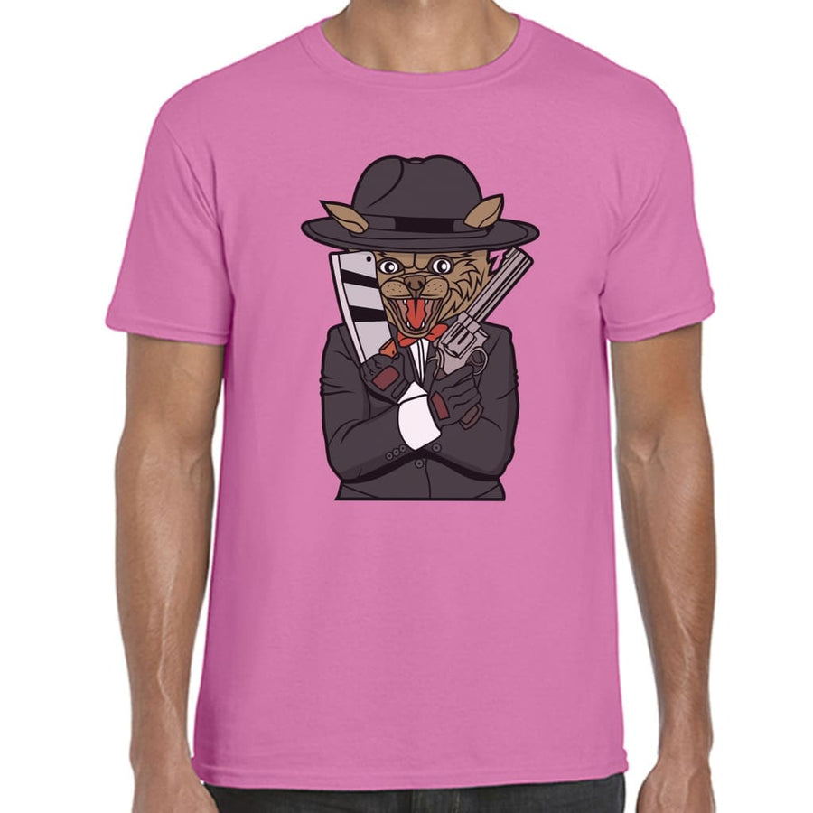 Gangster Cat T-shirt