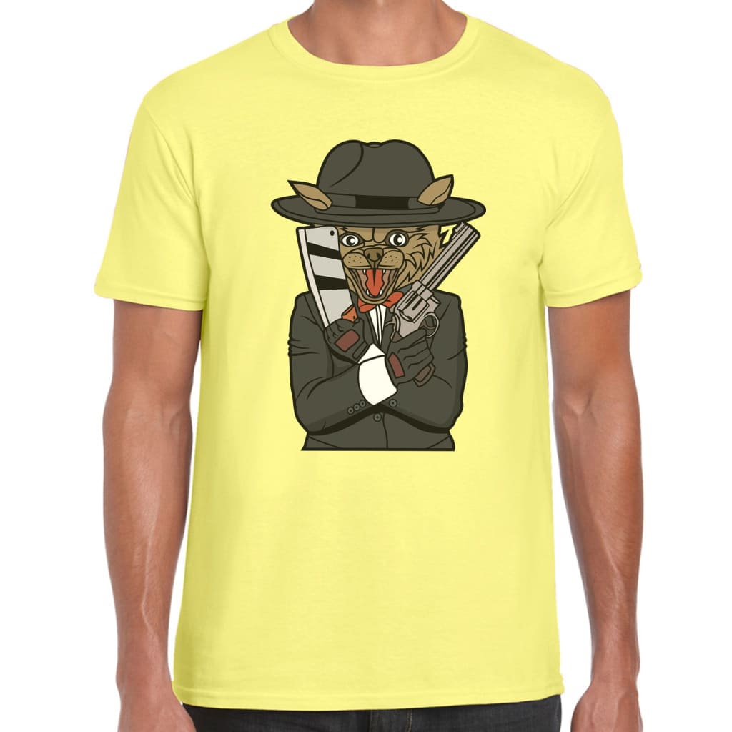 Gangster Cat T-shirt