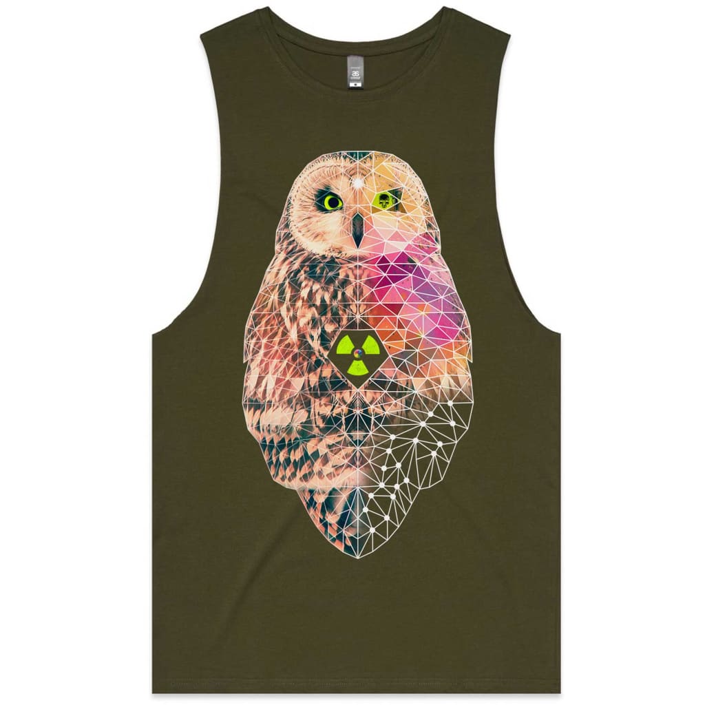 Geometric Owl Vest