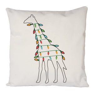 Giraffe Lights Cushion Cover