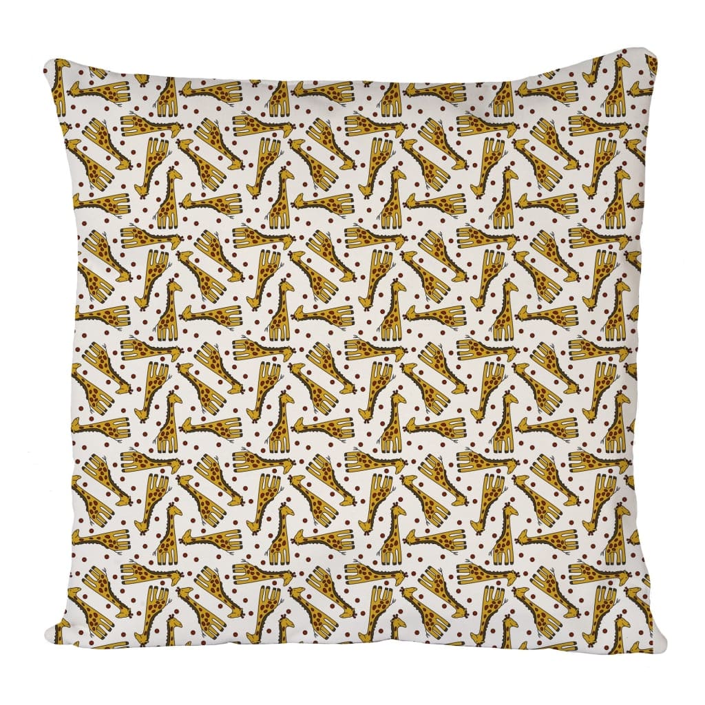 Giraffe Seamless Cushion Cover