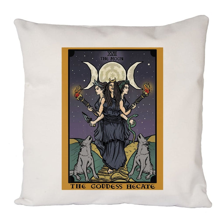 The Goddess Hecate 3 Moon Cushion Cover