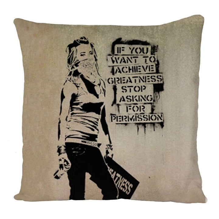 Greatness Cushion Cover