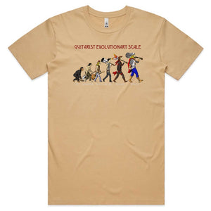 Guitarist Evolutionary Scale T-shirt