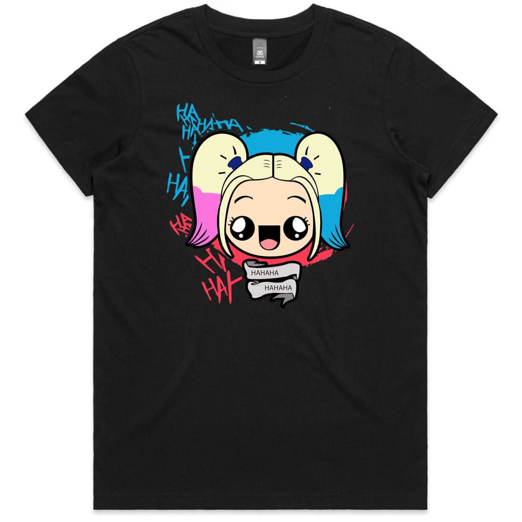 Hahaha Girl Ladies T-shirt