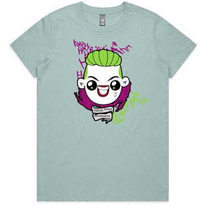 Hahaha Joker Ladies T-shirt