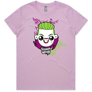 Hahaha Joker Ladies T-shirt
