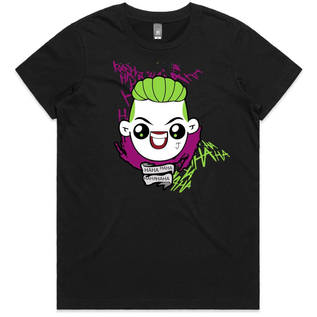 Hahaha Joker Ladies T-shirt