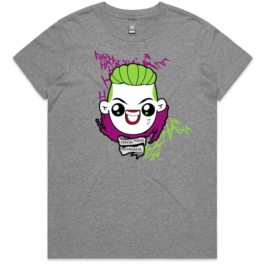 Hahaha Joker Ladies T-shirt