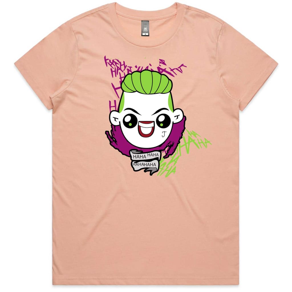 Hahaha Joker Ladies T-shirt