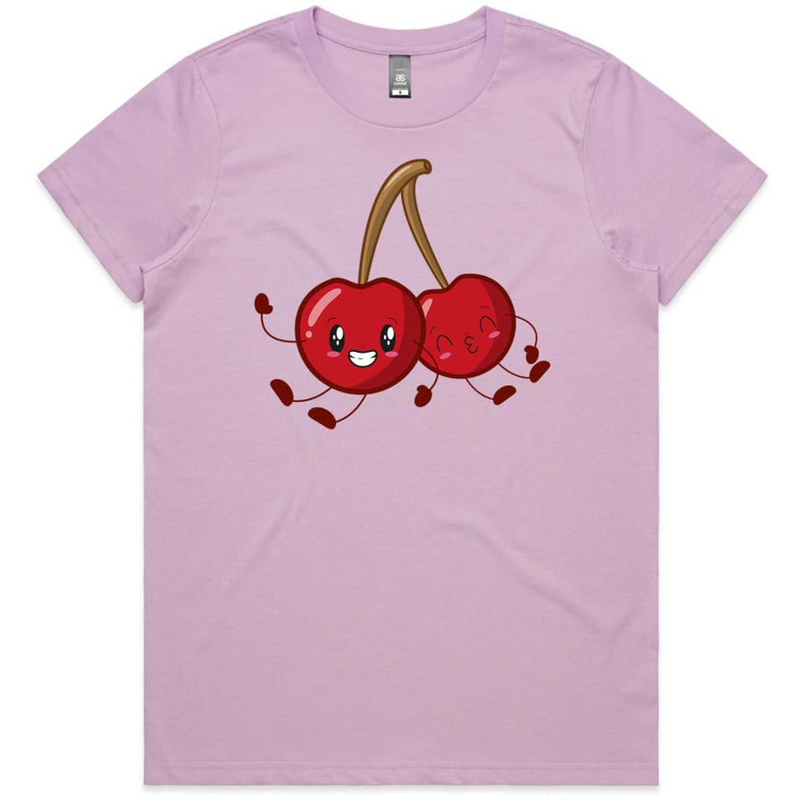 Happy Cherries Ladies T-shirt