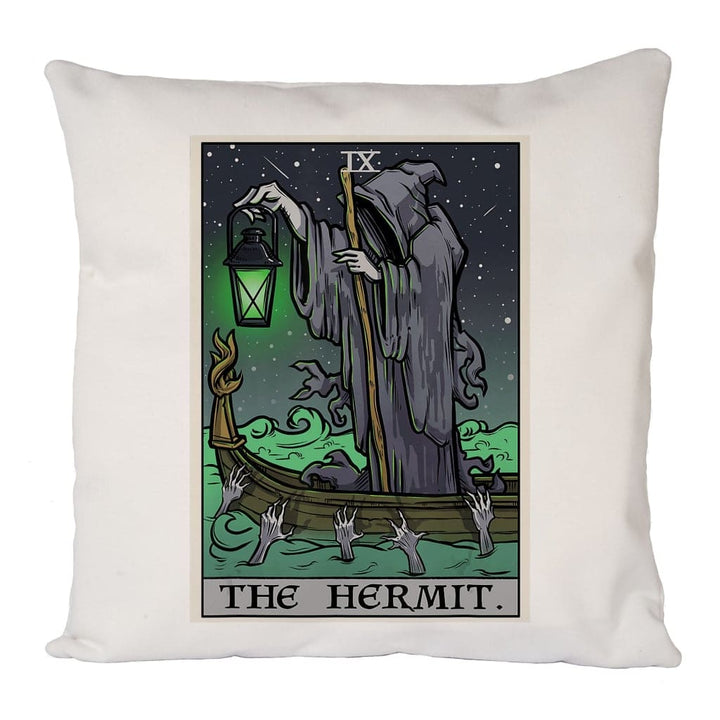 The Hermit On Boat Cushion Cover