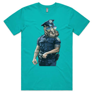 Hippo Cop T-shirt