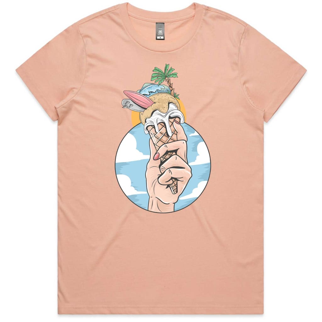 Ice Cream Surfladies T-shirt