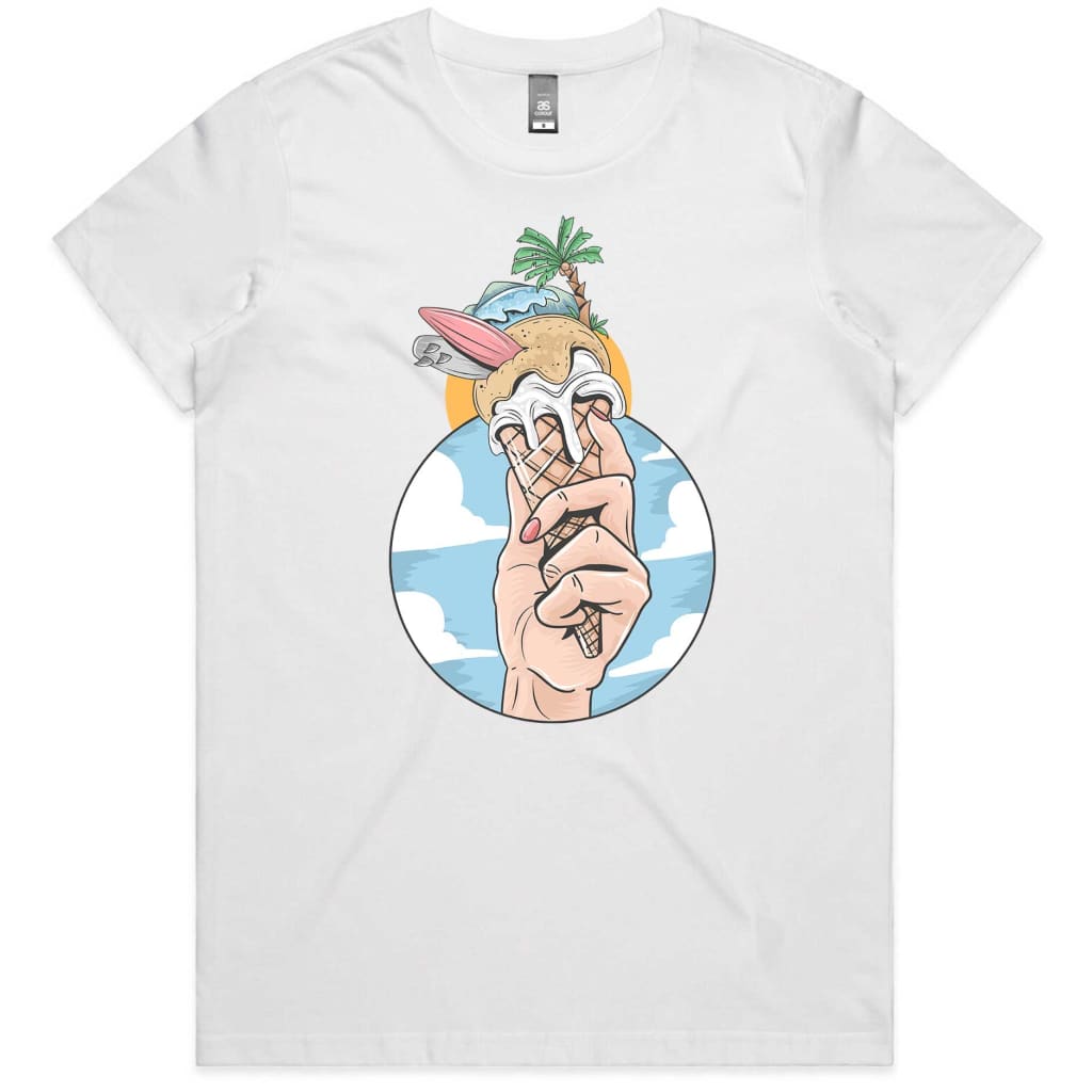 Ice Cream Surfladies T-shirt