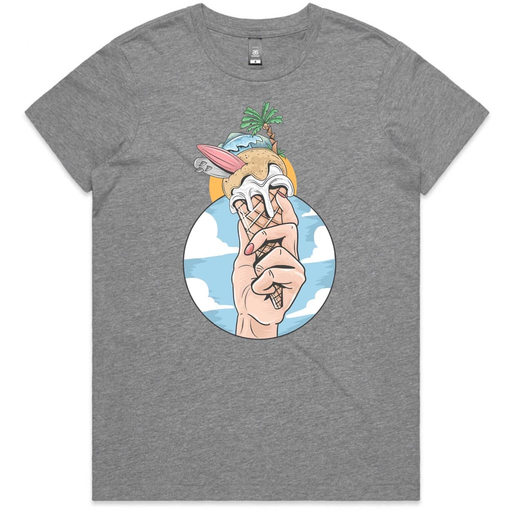 Ice Cream Surfladies T-shirt