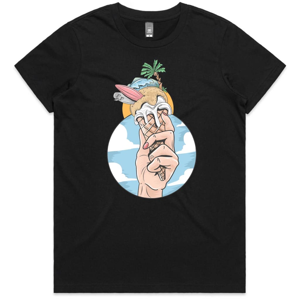 Ice Cream Surfladies T-shirt