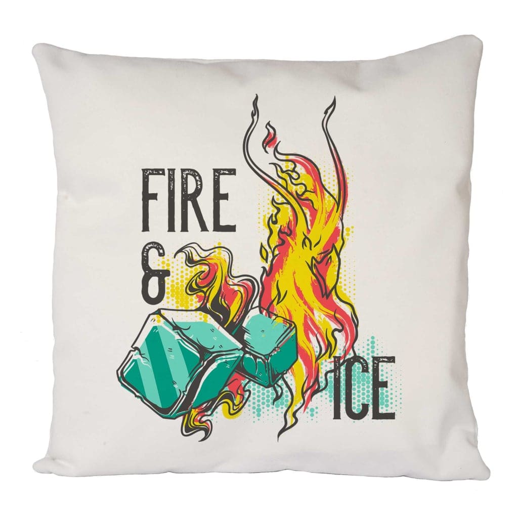 Fire & Ice Cushion Cover