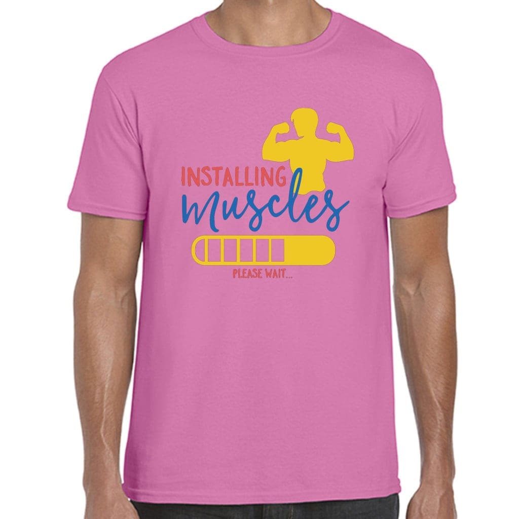 Installing Muscles T-Shirt