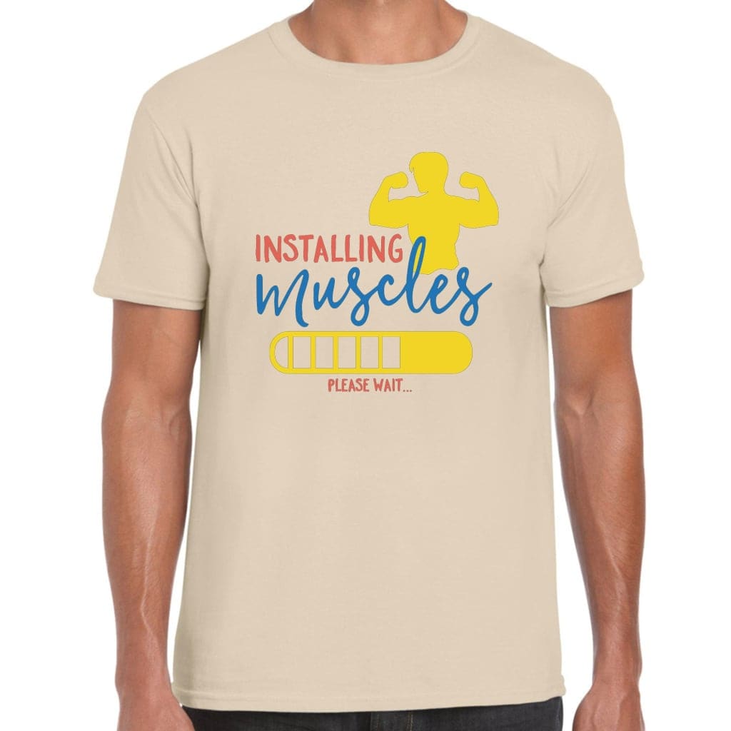 Installing Muscles T-Shirt