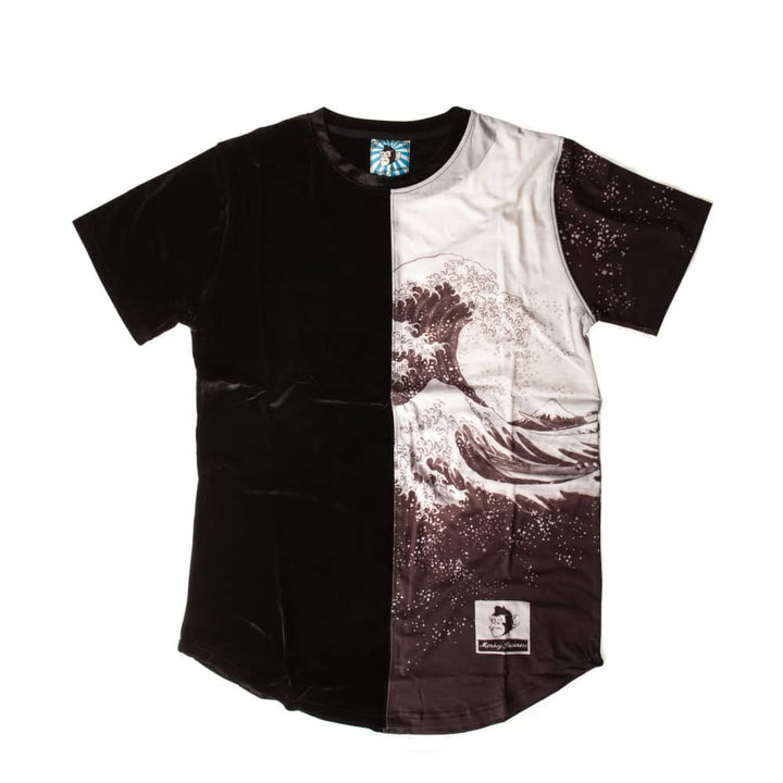 Japan Wave Black - Monkey Business T-shirt - Fast shipping