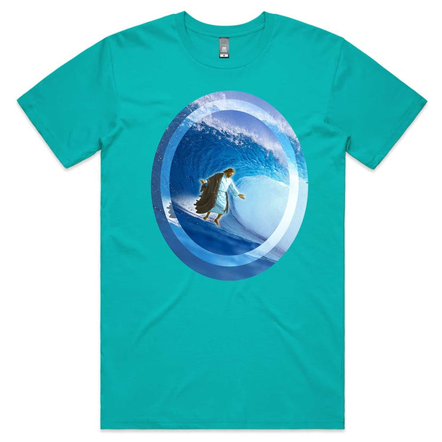 Jesus Surfing T-shirt