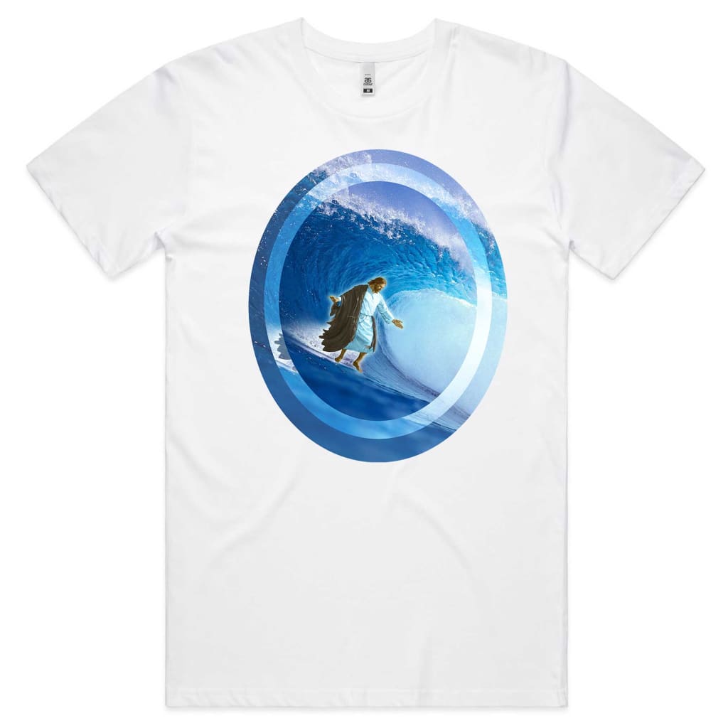 Jesus Surfing T-shirt