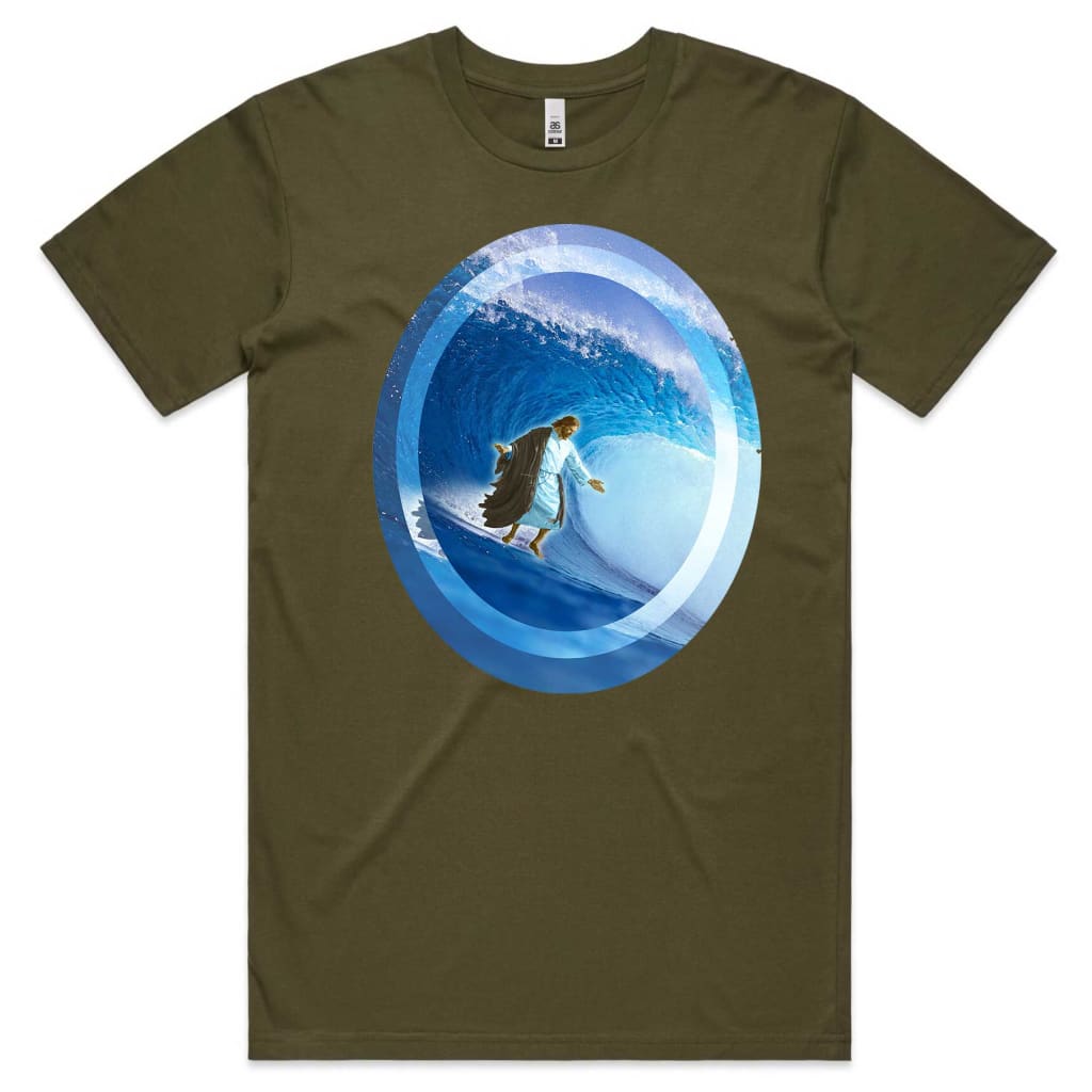 Jesus Surfing T-shirt