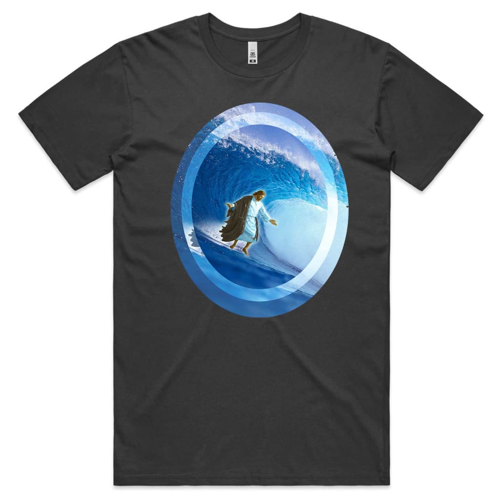 Jesus Surfing T-shirt