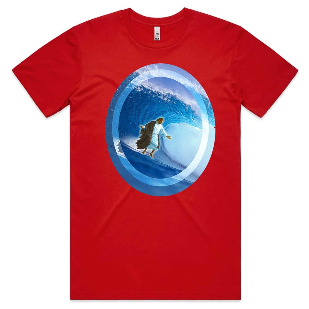 Jesus Surfing T-shirt