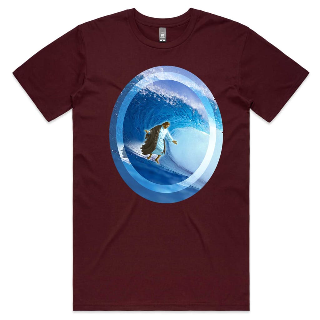 Jesus Surfing T-shirt