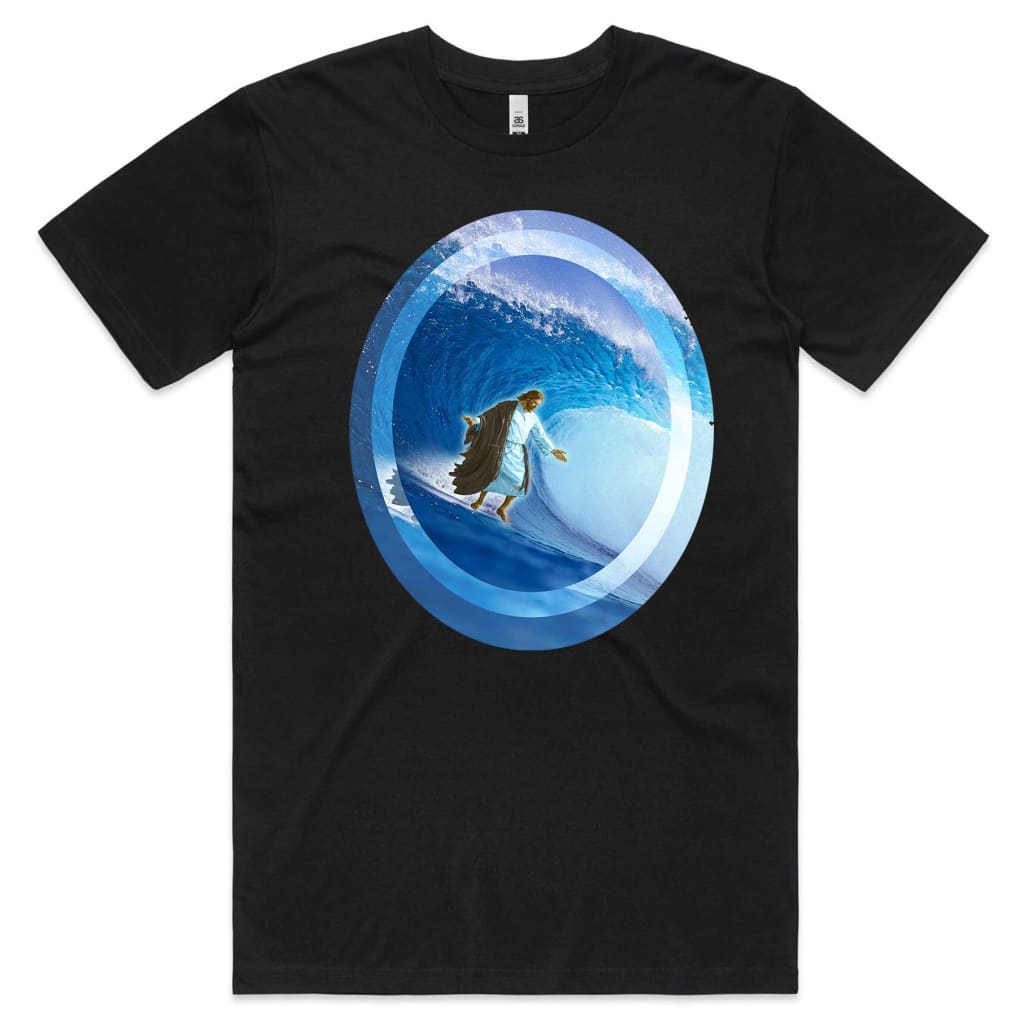 Jesus Surfing T-shirt