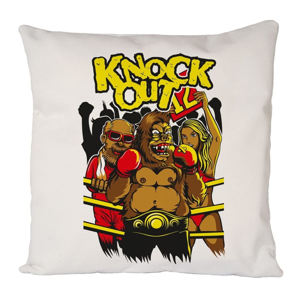 Knock Out Monkey Cushion Cover