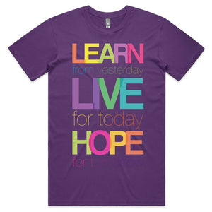 Learn Live Hope T-shirt