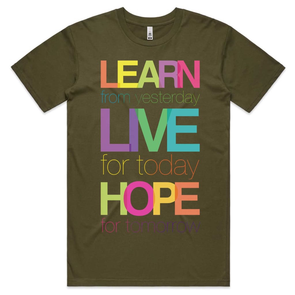 Learn Live Hope T-shirt