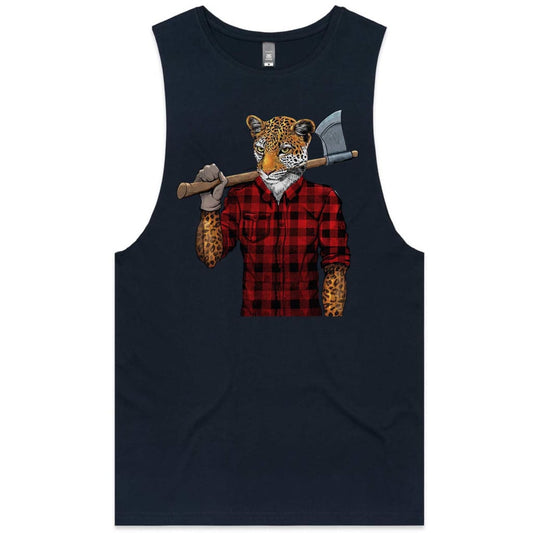 Leopard Axe Vest