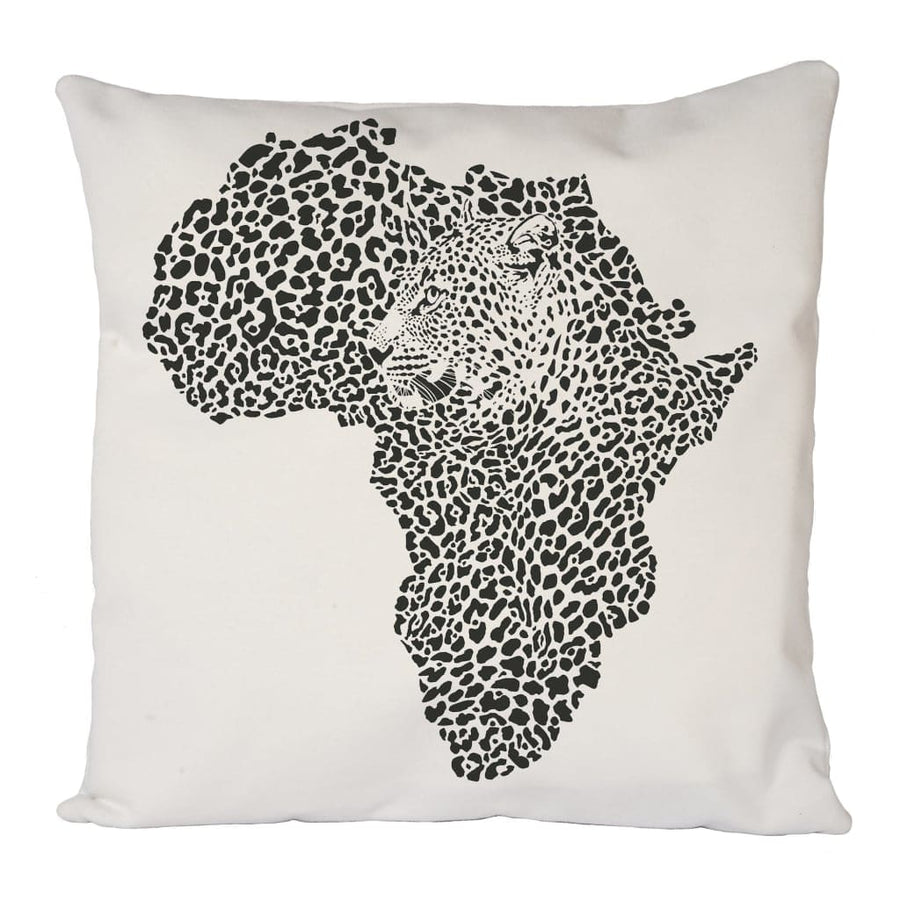 Leopard Map Cushion Cover
