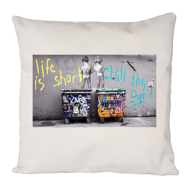 Life Is Short Cushion Cover