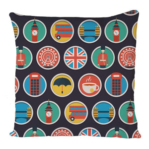 London Icons Cushion Cover