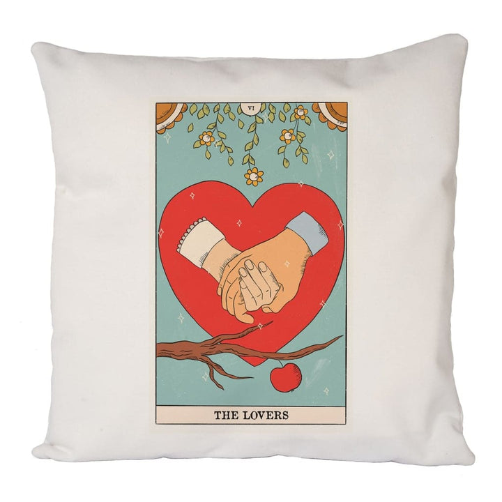 The Lovers Holding Hands Cushion Cover