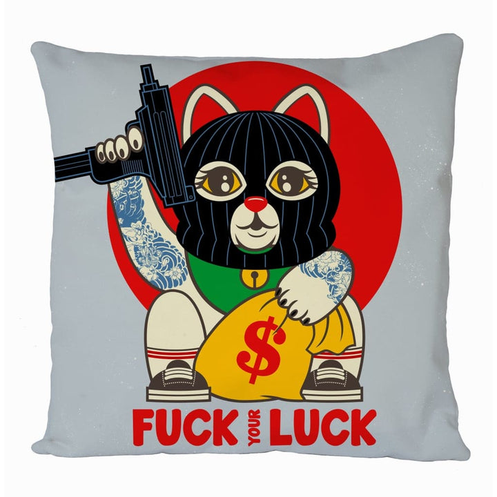 F Your Luck Cushion Cover