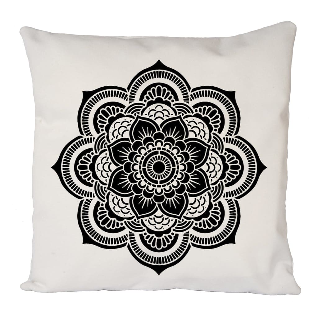 Mandala Black&White Cushion Cover